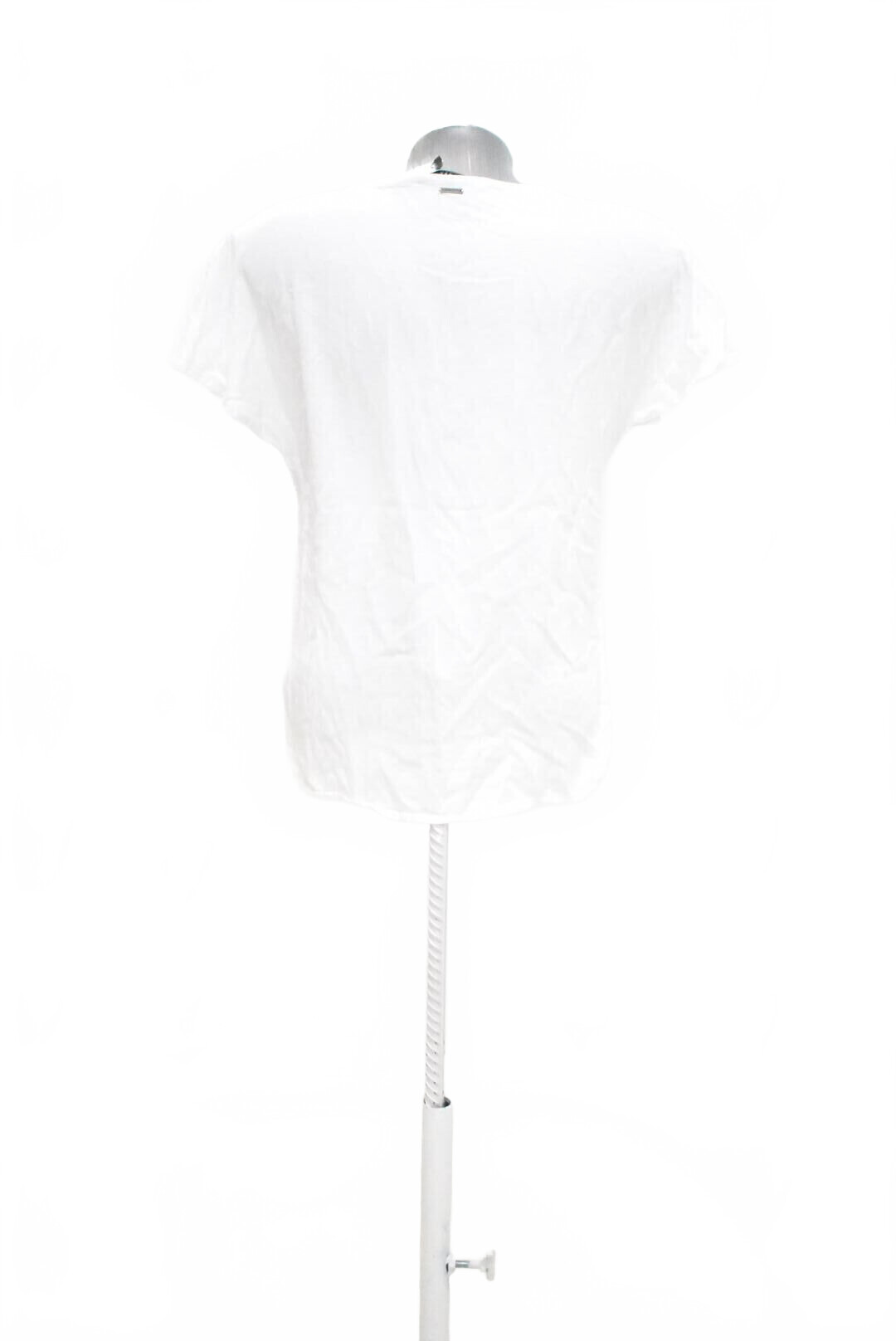 Dámske tričko Guess bez potlače, farba biela, veľkosť S