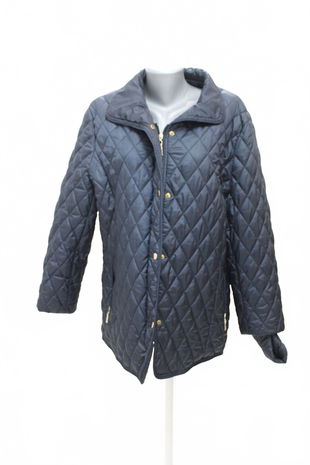 Dámska bunda Genesis, farba modrá, veľkosť 5XL