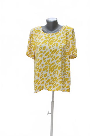 Dámske tričko Ichi bez potlače, farba zvieracie vzory, veľkosť L