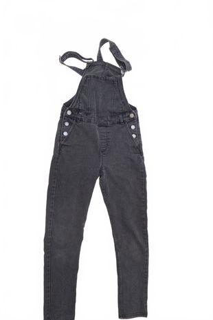 Dievčenské nohavice H&M, farba denim, veľkosť 158