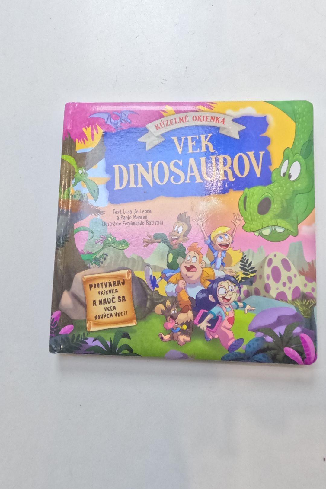 Vek dinosaurov: pootváraj okienka a nauč sa veľa nových vecí!