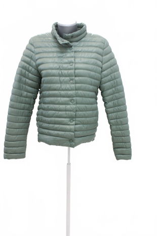 Dámska bunda Reserved, farba zelená, veľkosť 38