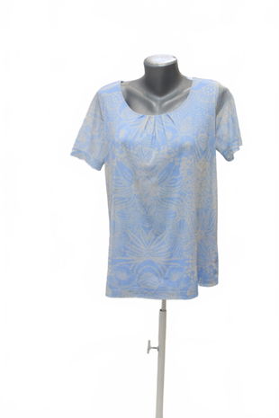 Dámske tričko Betty Barclay bez potlače, farba vzorovaná, veľkosť 40