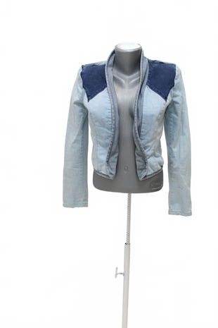 Dámske sako Guess, farba denim, veľkosť XS