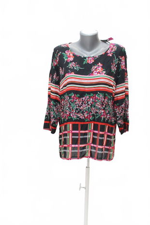 Dámske tričko Betty Barclay bez potlače, farba kvetovaná, veľkosť M