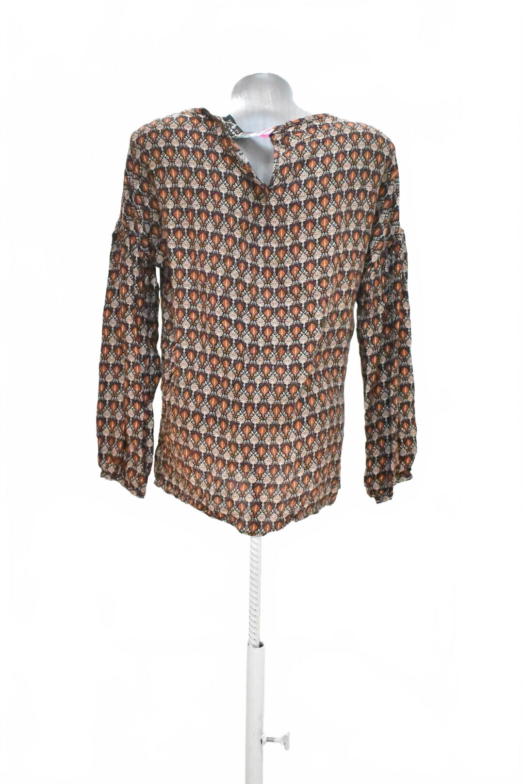 Dámske tričko Massimo Dutti bez potlače, farba vzorovaná, veľkosť M