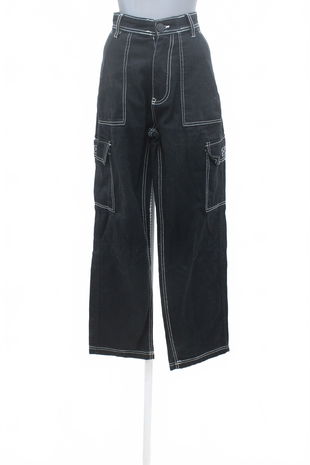 Pánské kalhoty Fsbn, barva černá, velikost S