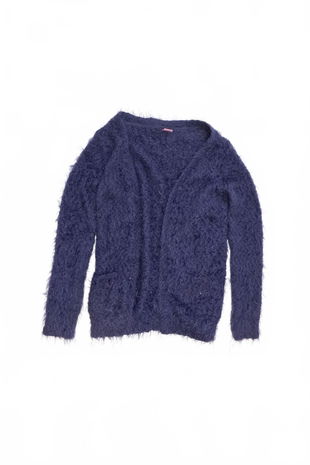 Dievčenský sveter Y.f.k, farba modrá, veľkosť 146