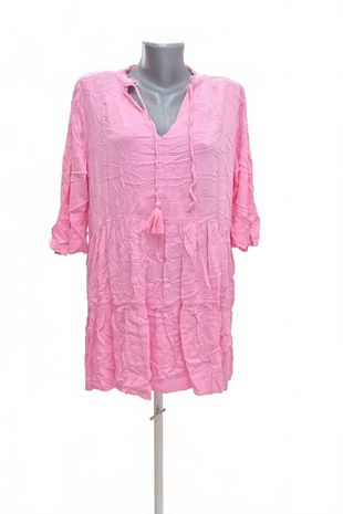 Dámske šaty Amisu, farba ružová, veľkosť 44