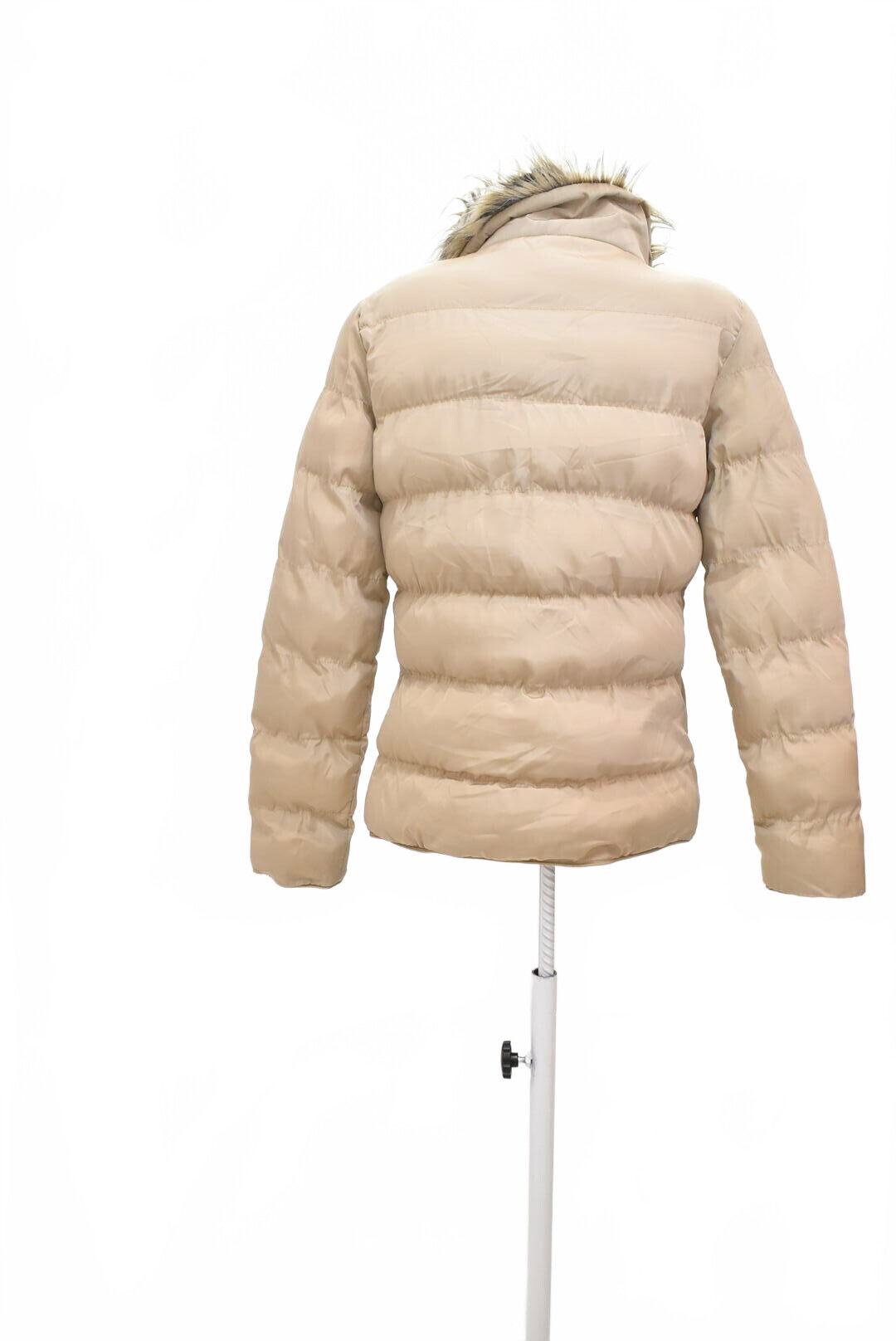 Dámska zimná bunda Gate, farba béžová, veľkosť M