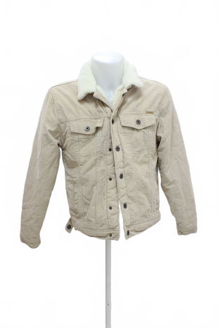 Pánská bunda Cropp, barva béžová, velikost S