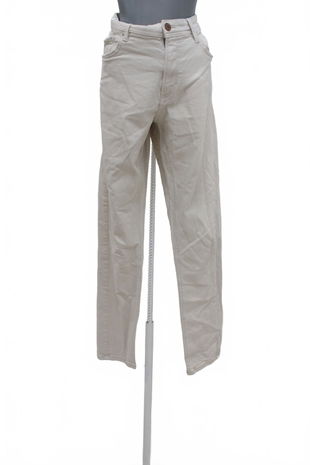 Pánské kalhoty Sinsay, barva béžová, velikost L