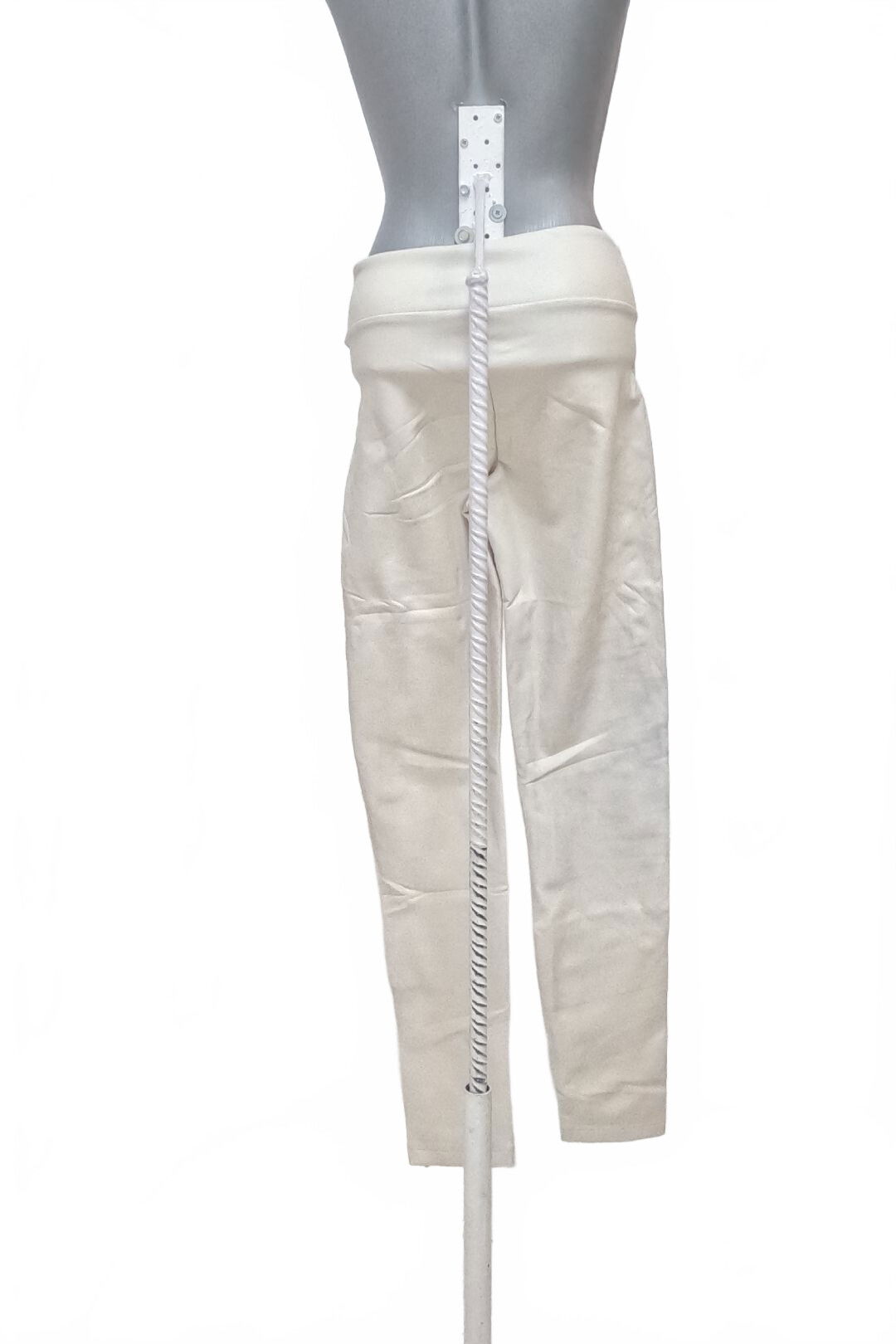 Dámske nohavice Calzedonia, farba biela, veľkosť S