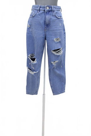 Dámske nohavice River Island, farba denim, veľkosť 32