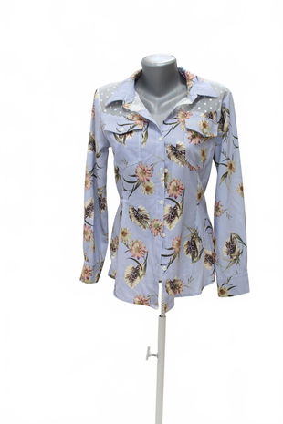 Dámska blúzka Rinascimento, farba kvetovaná, veľkosť S