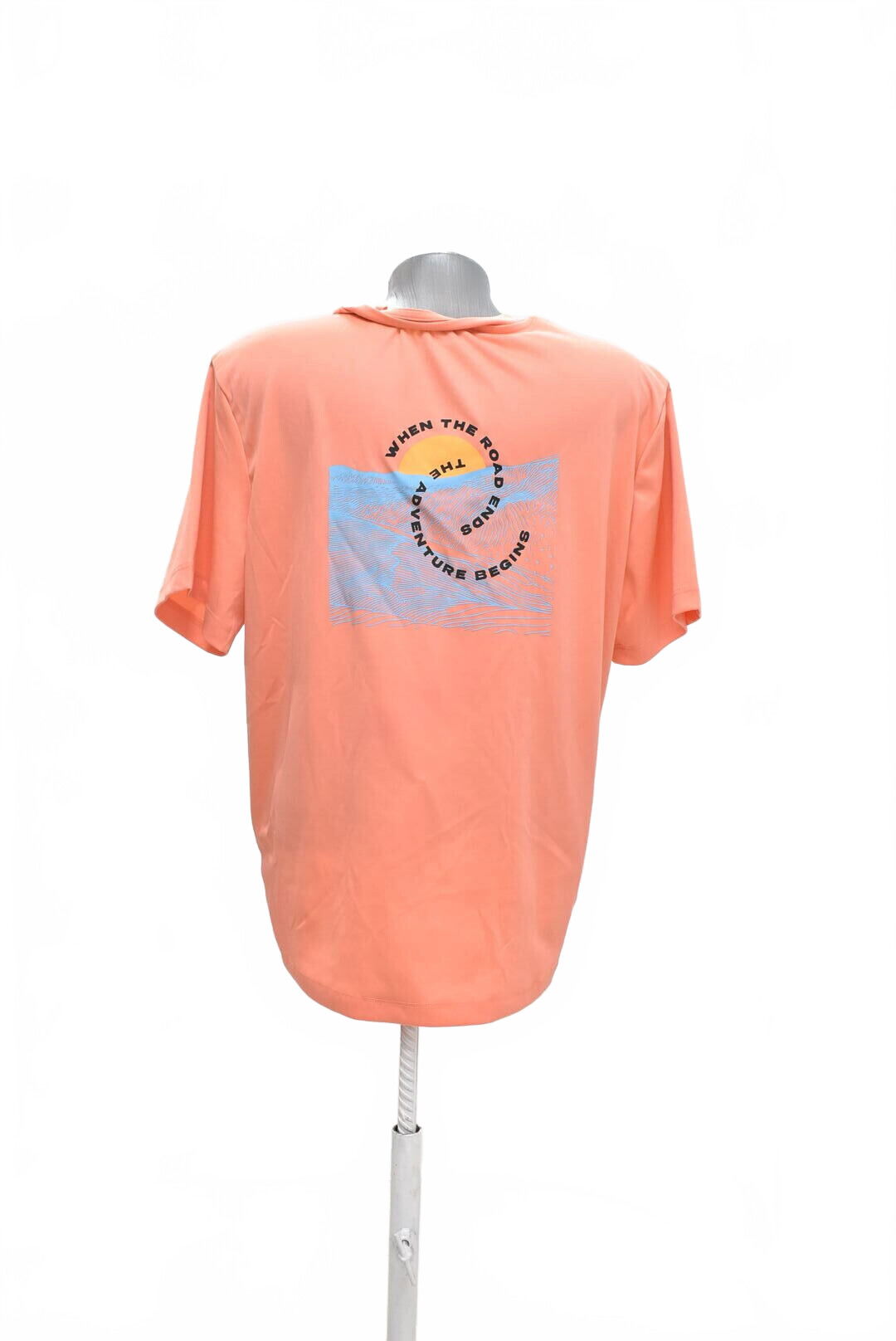 Dámske tričko Newcential s potlačou, farba ružová, veľkosť M