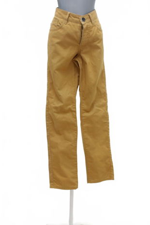 Pánské kalhoty Reserved, barva žlutá, velikost M