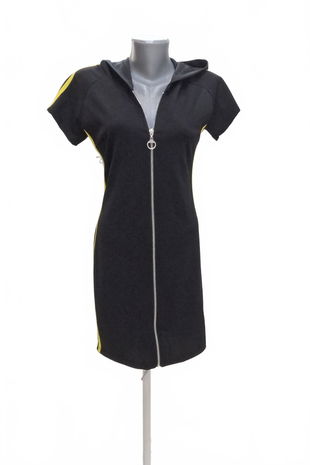 Dámske šaty New Collection, farba čierna, veľkosť S