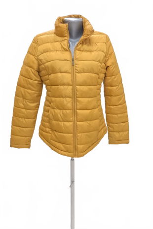 Dámska bunda Janina, farba žltá, veľkosť 36