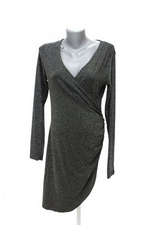 Dámske šaty Terranova, farba čierna, veľkosť L