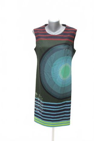 Dámske šaty Desigual, farba vzorovaná, veľkosť 44