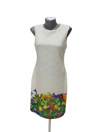 Dámske šaty Desigual, farba kvetovaná, veľkosť 40