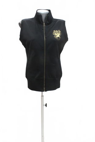 Dámska vesta Retro, farba čierna, veľkosť M