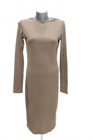 Dámske šaty Urban Classics, farba hnedá, veľkosť L