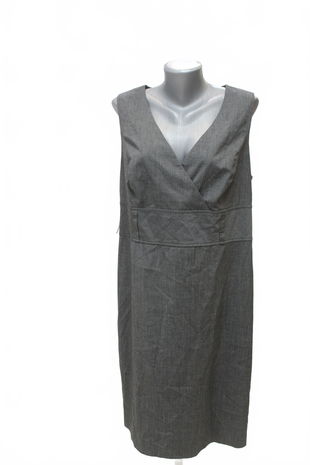 Dámske šaty Taifun, farba sivá, veľkosť L