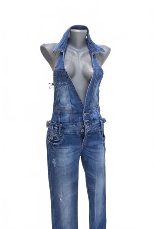 Dámský overal Genesis, barva denim, velikost S