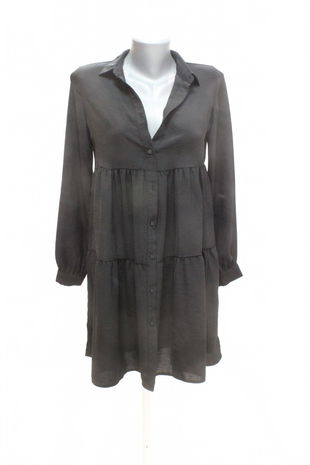 Dámske šaty Sinsay, farba čierna, veľkosť 2XS