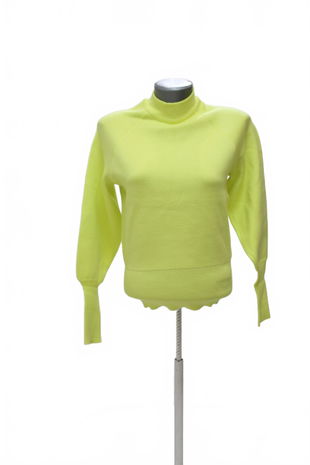 Dámsky sveter Mohito, farba zelená, veľkosť 2XS