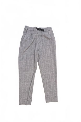 Dievčenské nohavice H&M, farba sivá, veľkosť 146