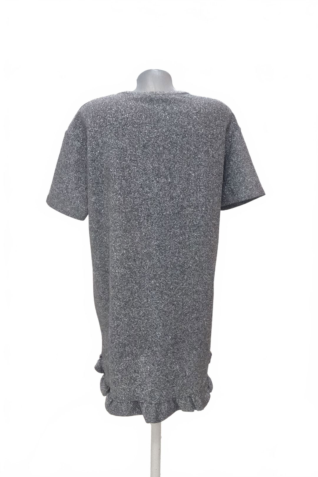 Dámske šaty Zara, farba strieborná, veľkosť M