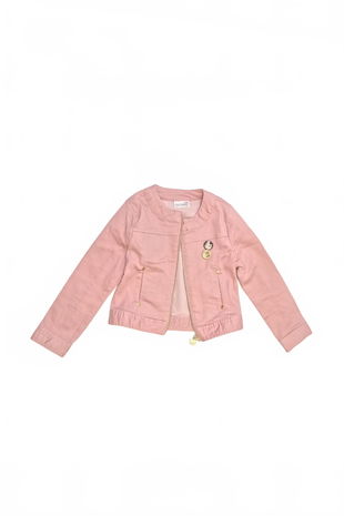 Dievčenská bunda Coccodrillo (Cdrl), farba ružová, veľkosť 116