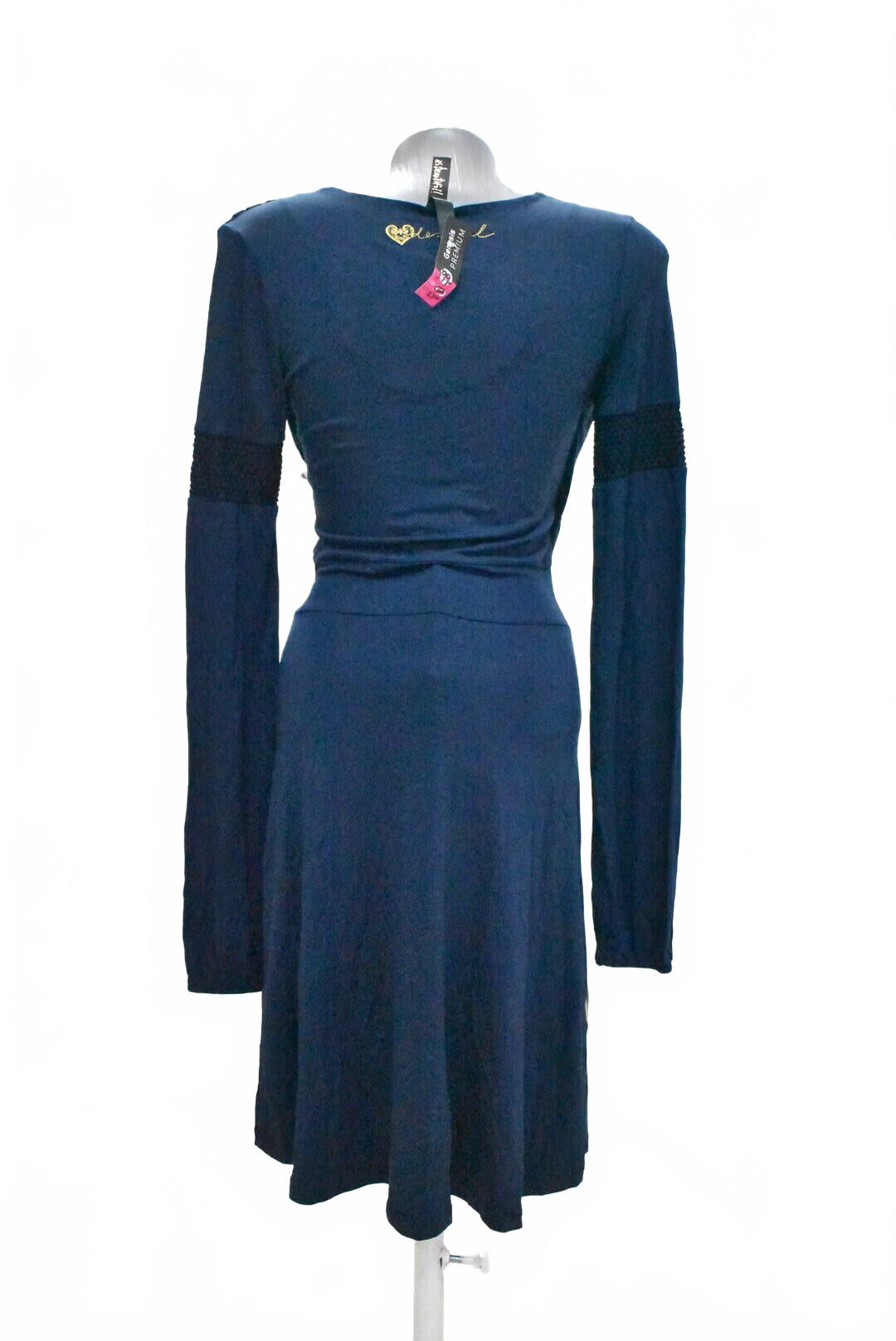 Dámske šaty Desigual, farba kvetovaná, veľkosť XS