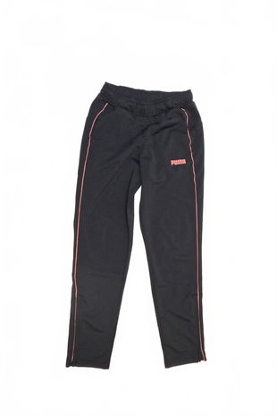 Dievčenské nohavice Puma, farba čierna, veľkosť 152