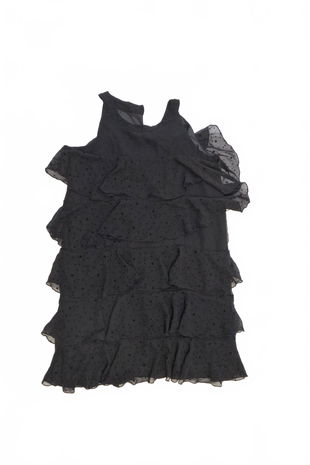 Dievčenské šaty H&M, farba čierna, veľkosť 164