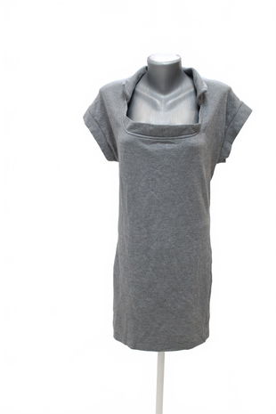 Dámske šaty Patrizia Pepe, farba sivá, veľkosť M