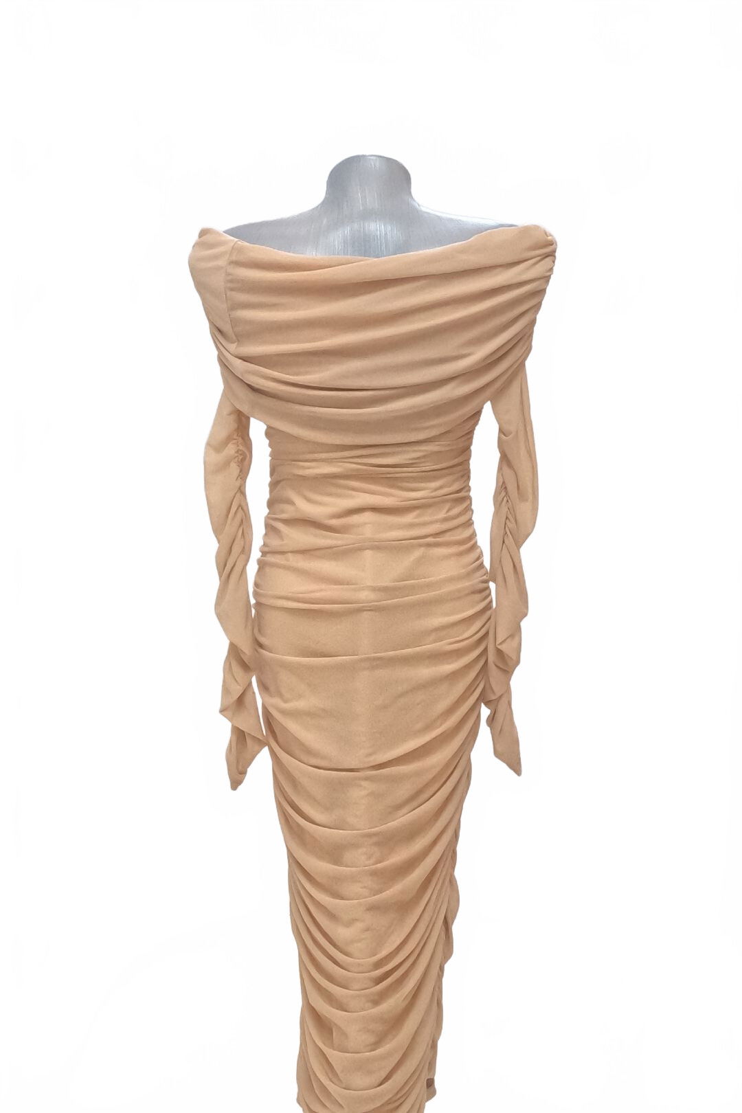 Dámske šaty Shein, farba béžová, veľkosť S