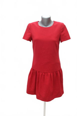 Dámske šaty Naf Naf, farba červená, veľkosť 36