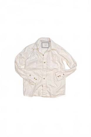 Chlapčenská košeľa Genesis, farba biela, veľkosť 9-10 r