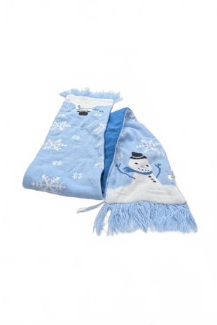 Dětská šála, barva vzorovaná