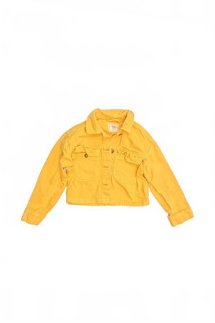 Dievčenská bunda Genesis, farba žltá, veľkosť 122