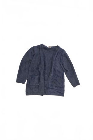 Dievčenský sveter Genesis, farba modrá, veľkosť 122