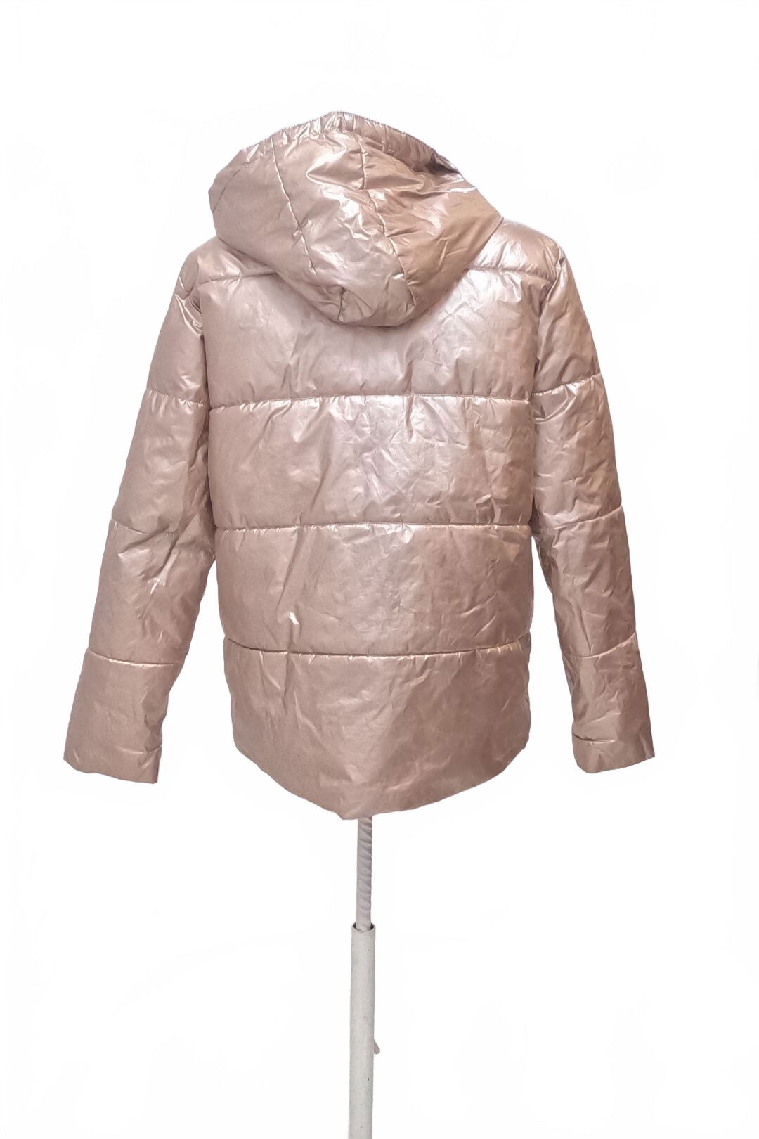 Dievčenská zimná bunda Y.f.k, farba ružová, veľkosť 158