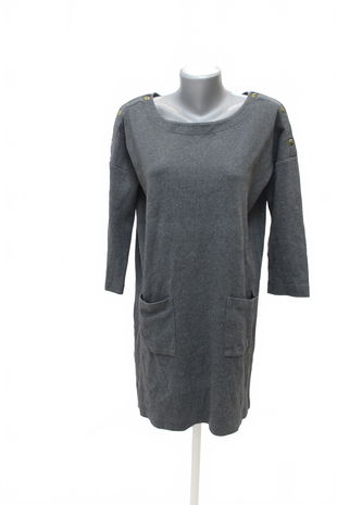 Dámske šaty Hobbs, farba sivá, veľkosť 38