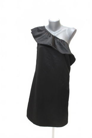 Dámske šaty Naf Naf, farba čierna, veľkosť 42