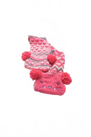 Dětská šála, barva vzorovaná