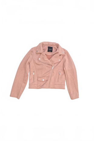 Dievčenská bunda Reserved, farba ružová, veľkosť 128